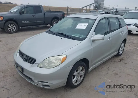 2003 Toyota Matrix Xr z USA, uszkodzony, nr VIN 2T1KR32E83C004915